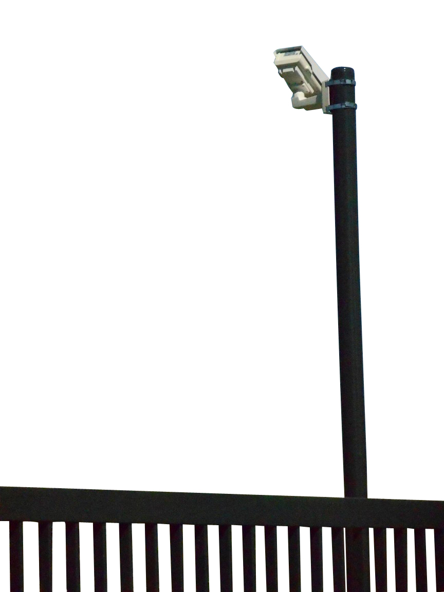 Mât porte caméra  MARCY -ou support panneau solaire- 7